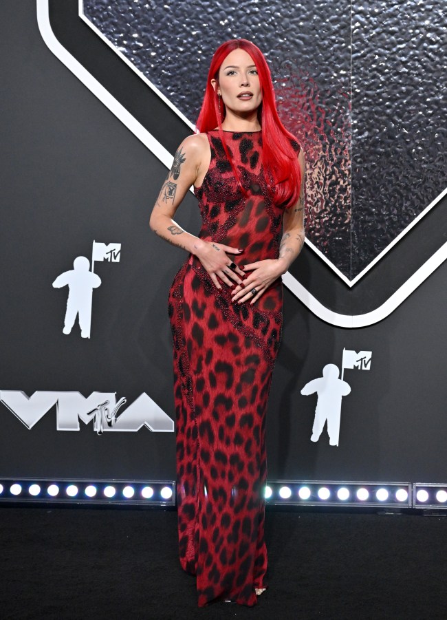 Halsey attends the 2024 MTV Video Music Awards at UBS Arena on September 11, 2024 in Elmont, New York.